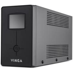 Источник бесперебойного питания Vinga LCD 2000VA metall case Фото 5