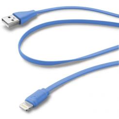 Дата кабель Cellularline USB 2.0 AM to Micro 5P 1.0m blue Фото 1