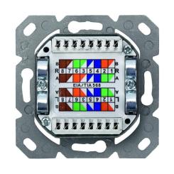 Компьютерная розетка Digitus 2xRJ45 FTP, для скрытой проводки Фото 4
