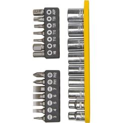 Набор отверток Topex насадок с держателем Cr-V Фото 1