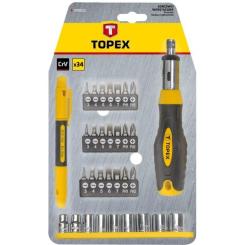 Набор отверток Topex насадок с держателем Cr-V Фото 3