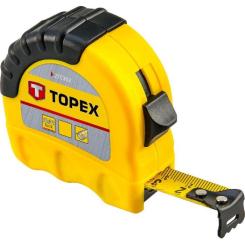 Рулетка Topex стальная лента 8 м x 25 мм Фото