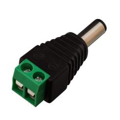 Коннектор Greenvision GV-DC male 100шт/уп. Фото 1