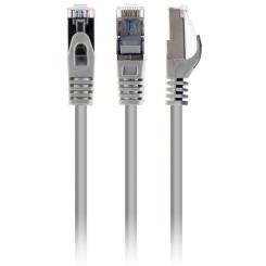 Патч-корд Cablexpert 3м S/FTP Cat 6A CU LSZH gray Фото