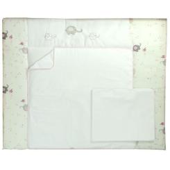 Пеленальный матрасик Верес Elephant pink Фото