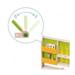 Игровой набор WonderWorld Стол плотника Фото 4