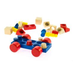 Конструктор Nic cubio деревянный Машинка Фото 2