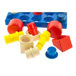 Конструктор Nic cubio деревянный Машинка Фото 3