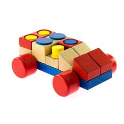 Конструктор Nic cubio деревянный Машинка Фото 4