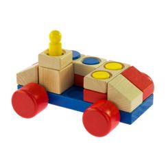 Конструктор Nic cubio деревянный Машинка Фото 5