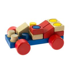 Конструктор Nic cubio деревянный Машинка Фото 6