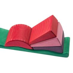 Конструктор Nic деревянный Восход желтый Фото 2