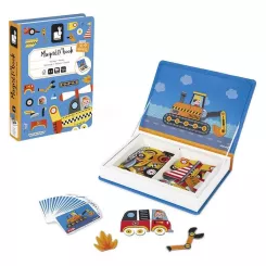 Развивающая игрушка Janod Магнітна книга Транспорт Фото