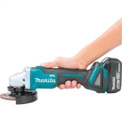 Шлифовальная машина Makita LXT 125мм, 5Аг х 2шт, кейс Фото 1