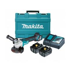 Шлифовальная машина Makita LXT 125мм, 5Аг х 2шт, кейс Фото 2