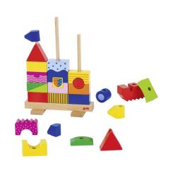 Развивающая игрушка Goki Пирамидка Замок Фото