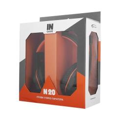 Наушники Gemix N20 Black-Orange Gaming Фото 4
