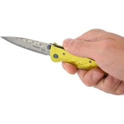 Нож Mcusta Fusion Damascus yellow Фото 5