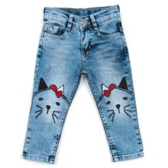 Джинсы детские Breeze с котиками Фото