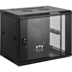 Шкаф настенный Kingda 9U 19" 600x450 RAL9004 Фото