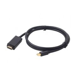 Кабель мультимедийный Cablexpert miniDisplayPort M to HDMI M 1.8m Фото 1