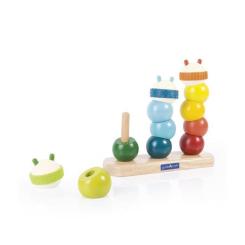 Развивающая игрушка Guidecraft Пірамідка Manipulatives Гусениці Фото 3