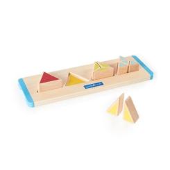 Развивающая игрушка Guidecraft Сортер Manipulatives Треугольники Фото 1