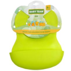 Нагрудничек Baby Team резиновый Фото 1