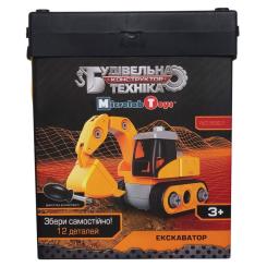 Конструктор Microlab Toys Строительная техника - Экскаватор Фото 1