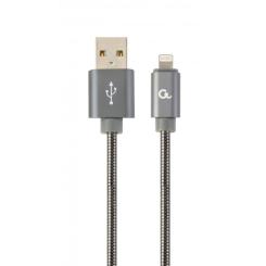 Дата кабель Cablexpert USB 2.0 AM to Lightning 1.0m Фото