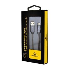 Дата кабель Cablexpert USB 2.0 AM to Lightning 1.0m Фото 1