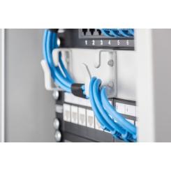 Кабельный организатор Digitus 10" 1U три кольца Фото 3