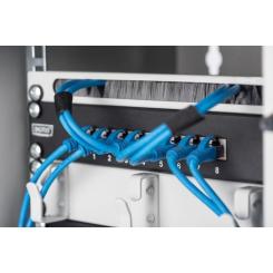 Кабельный организатор Digitus 10" 1U три кольца Фото 5