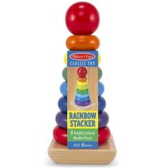 Развивающая игрушка Melissa&Doug Радужная пирамидка Фото
