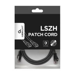 Патч-корд Cablexpert 5м S/FTP Cat 6A CU LSZH black Фото 3