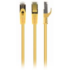 Патч-корд Cablexpert 0.25м S/FTP Cat 6A CU LSZH yellow Фото