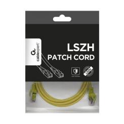 Патч-корд Cablexpert 0.25м S/FTP Cat 6A CU LSZH yellow Фото 3