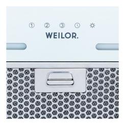 Вытяжка кухонная Weilor PBS 72650 GLASS WH 1250 LED Strip Фото 5