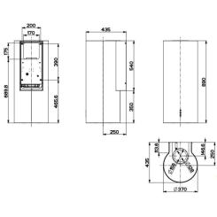 Вытяжка кухонная Faber CYLINDRA PLUS WH GLOSS Фото 2