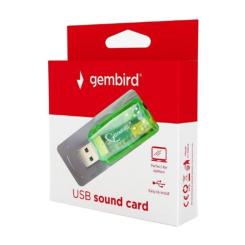 Переходник Gembird USB2.0-Audio Фото 2