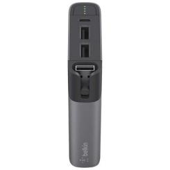 Батарея универсальная Belkin 6600mAh, 2*USB-3.4A, Lightning, Micro-USB Cable Фото 4