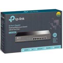 Коммутатор сетевой TP-Link TL-SG1008MP Фото 3
