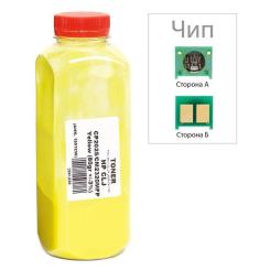 Тонер AHK HP CLJ CP2025/CM2320, 80г Yellow +chip Фото