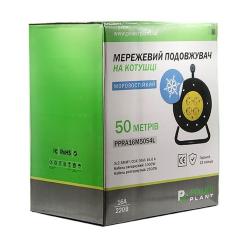 Сетевой удлинитель PowerPlant 50 м, 3x2.5мм2, 16А, (JY-2002/50) Фото 2
