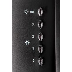 Вытяжка кухонная Eleyus Bora 1200 LED SMD 60 BL Фото 7