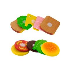 Игровой набор Viga Toys Гамбургер і сендвіч Фото 2