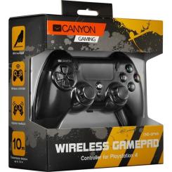 Геймпад Canyon CND-GPW5 Wireless PS4/PC Black Фото 3