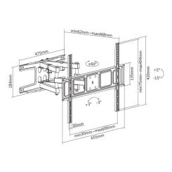 Кронштейн Satelit 39-80PIVOT600A Фото 1