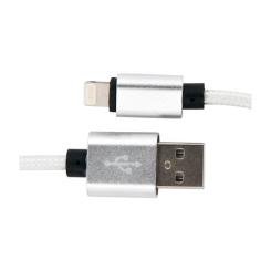 Дата кабель Dengos USB 2.0 AM to Lightning 1.0m white Фото