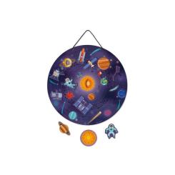 Развивающая игрушка Janod Магнитная карта Солнечная система Фото 1